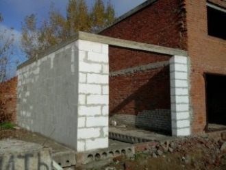 Строительство гаража из бетона в Новосибирске